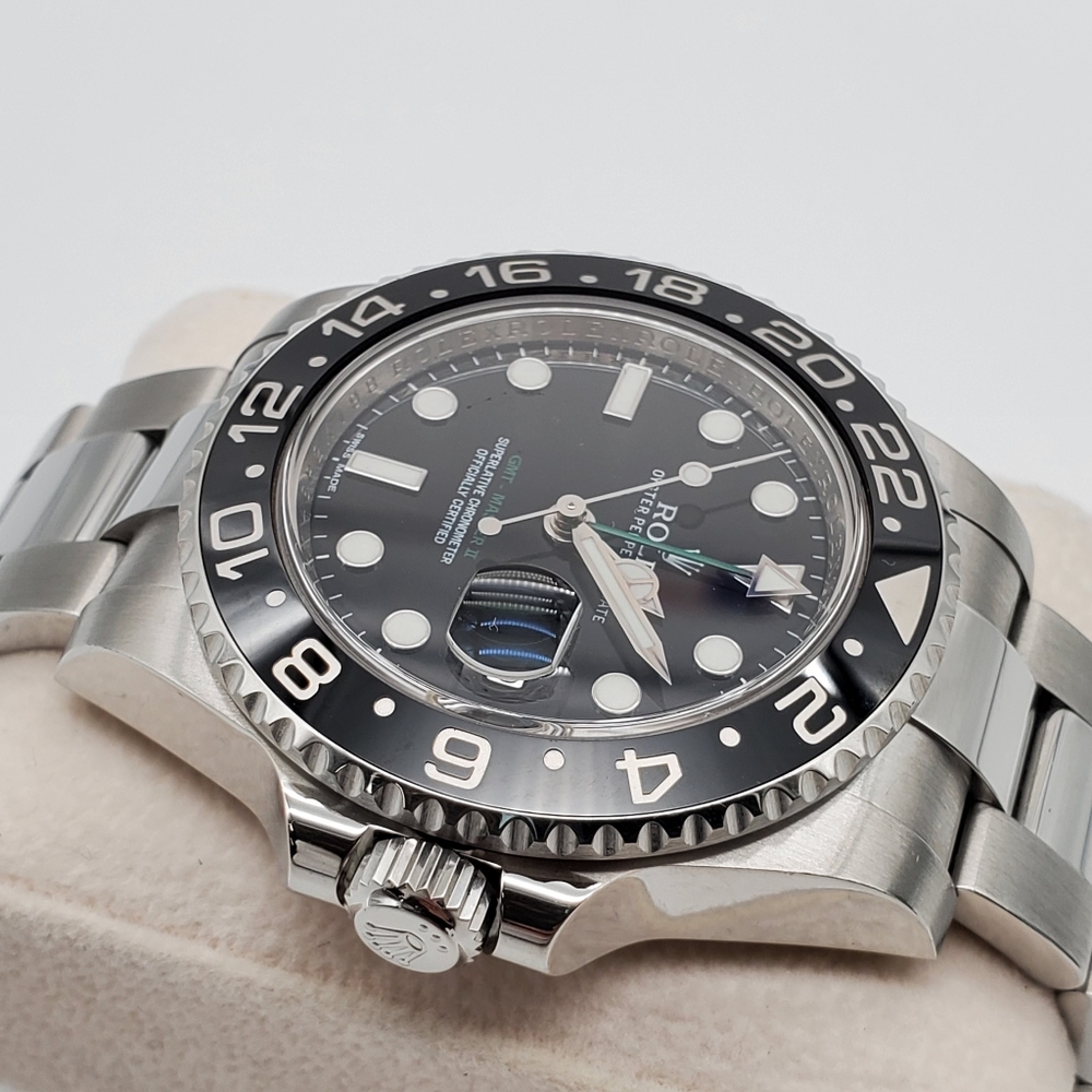 Authentic Rolex GMT-Master II 116710 Men Watch - Picture 7 of 16
